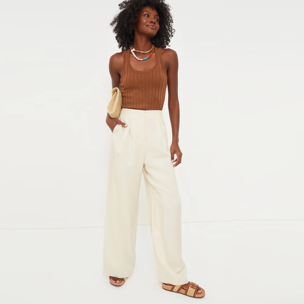 Tuckernuck White Wide Leg Jumpsuit